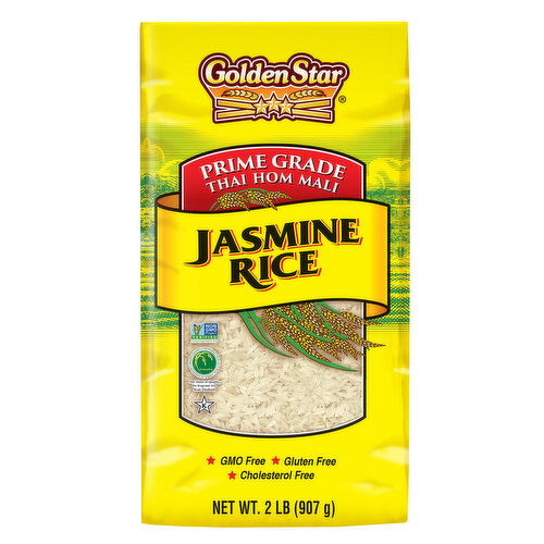 Golden Star Jasmine Rice Stand Up Bag